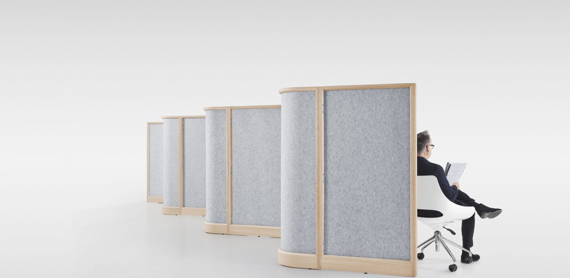 Thinking Quietly Modular Workbay - Thinking Works